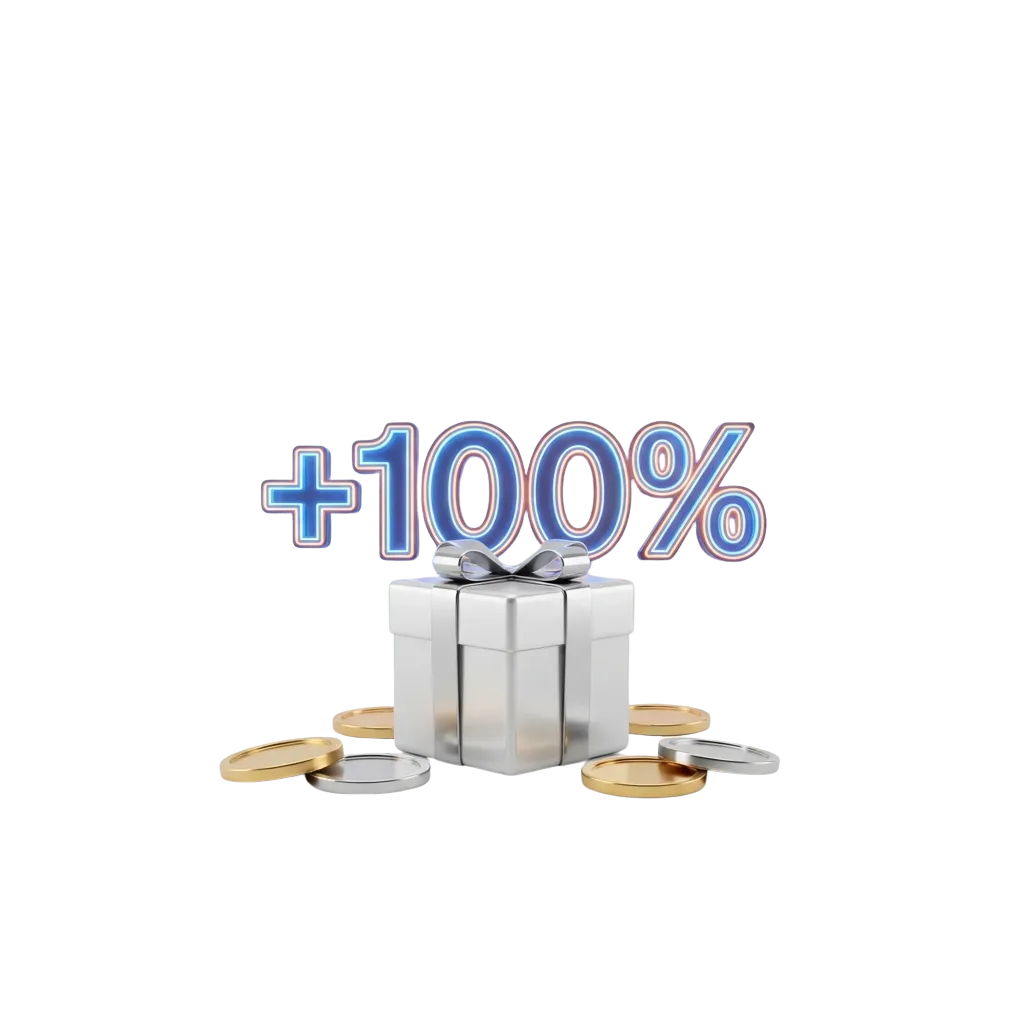 Grafika promująca bonus powitalny dla graczy z Polski: do 425% i 555 darmowych spinów na kasyno online