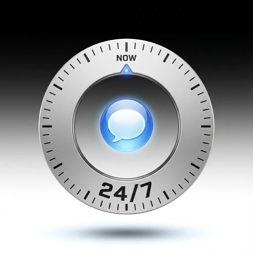 Ekran strony z ikoną czatu w prawym dolnym rogu i otwartym oknem rozmowy z działem pomocy