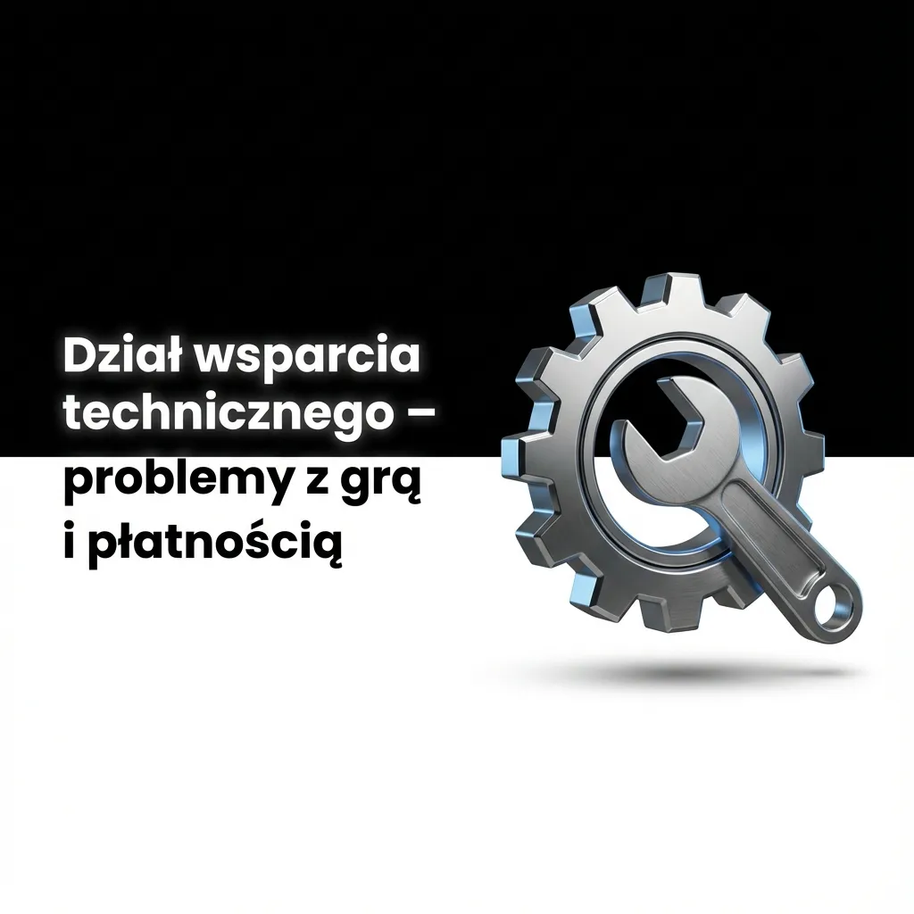 Ilustracja działu wsparcia technicznego kasyna online: konsultant pomaga graczowi z grą i płatnością na komputerze