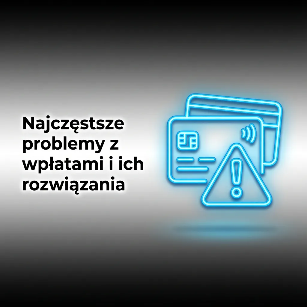 Ilustracja najczęstszych problemów z wpłatami online i krótkich wskazówek, jak szybko je rozwiązać