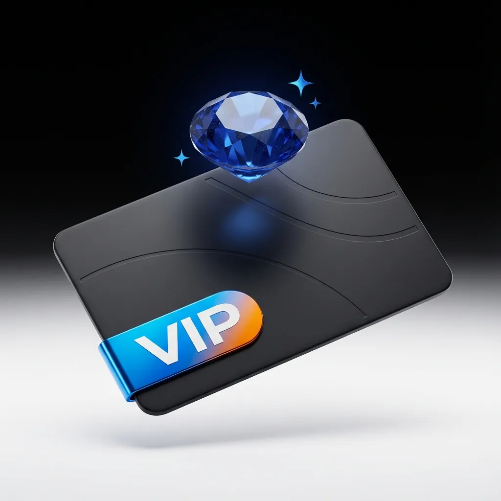 Grafika programu lojalnościowego kasyna w Polsce z tabelą poziomów VIP od Nowicjusza do Diamentowego