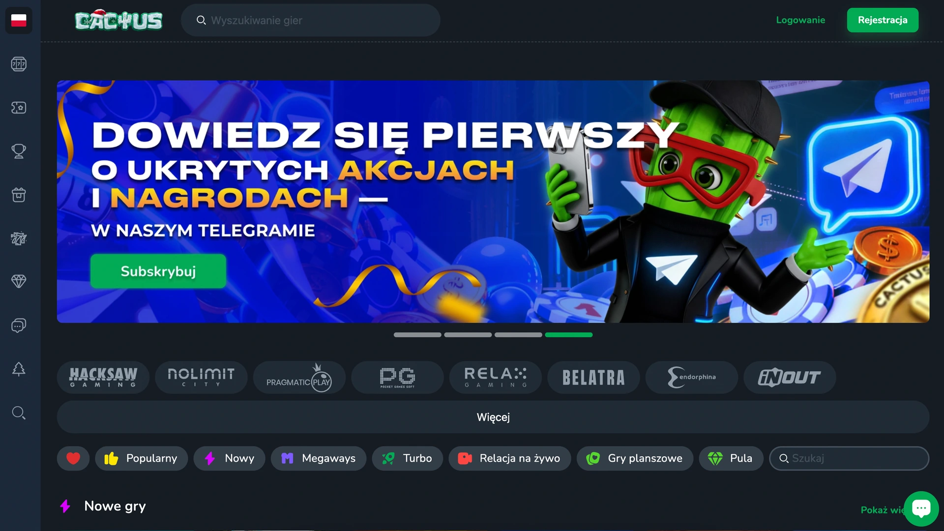 Czytaj jak sprawdzić oficjalną stronę Cactus Casino przed rejestracją.