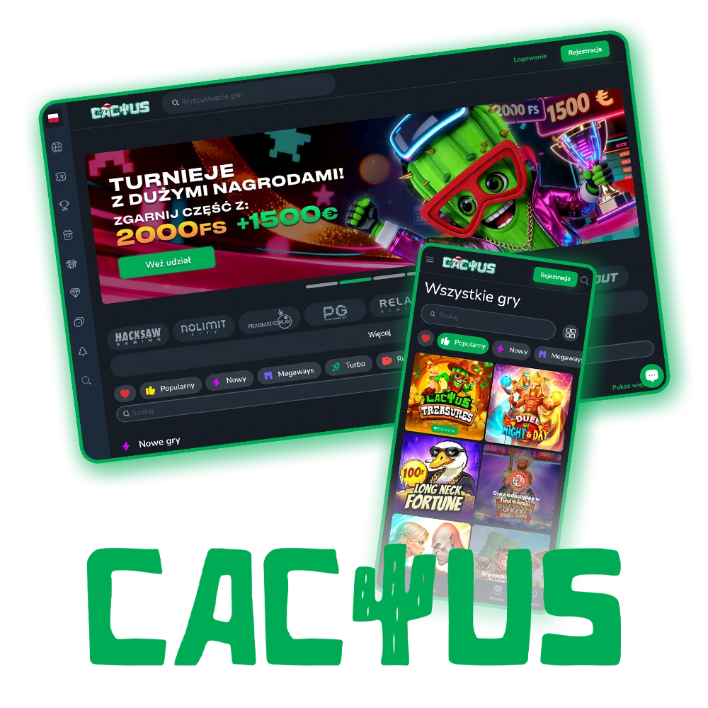 Dołącz do Cactus Casino i korzystaj z najlepszych promocji teraz.