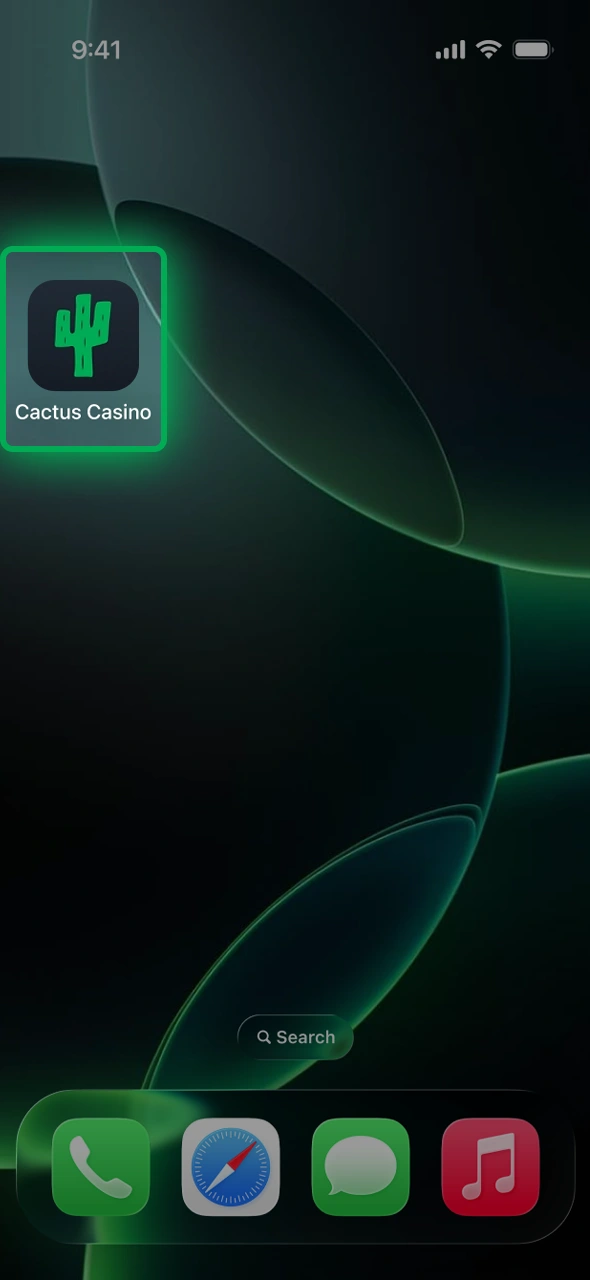 Czytaj jak pobrać oficjalną aplikację Cactus Casino na telefon.